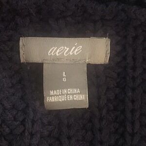 Aerie Cozy knit  sweater Navy Blue Final